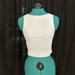 Light blue Sleeveless Women's Top